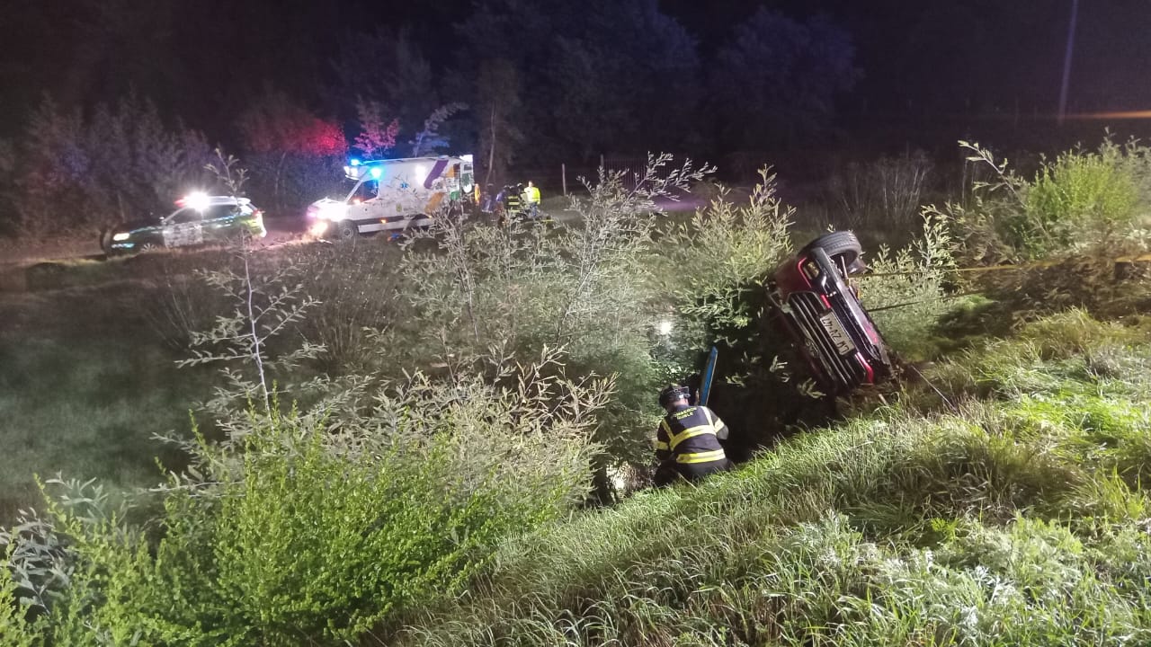 Violento accidente en ruta Bulnes-Quillón deja un herido grave