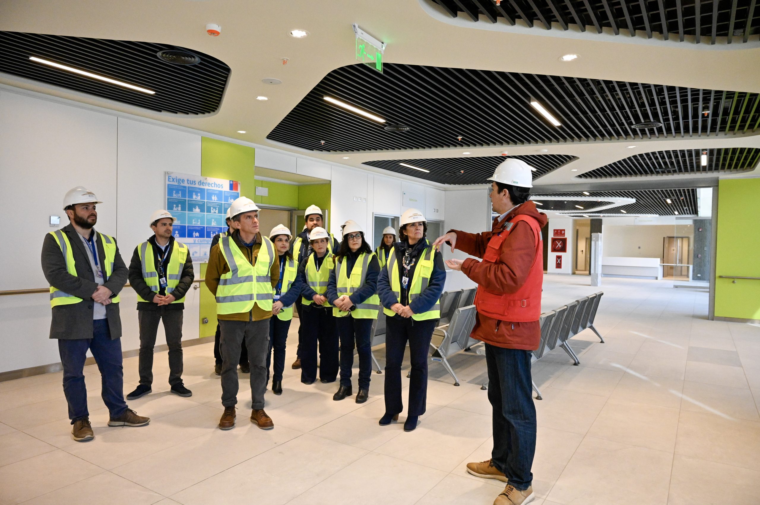 Nuevo Hospital de Chillán alcanza 95% de avance: alcalde Benavente inspeccionó modernas instalaciones