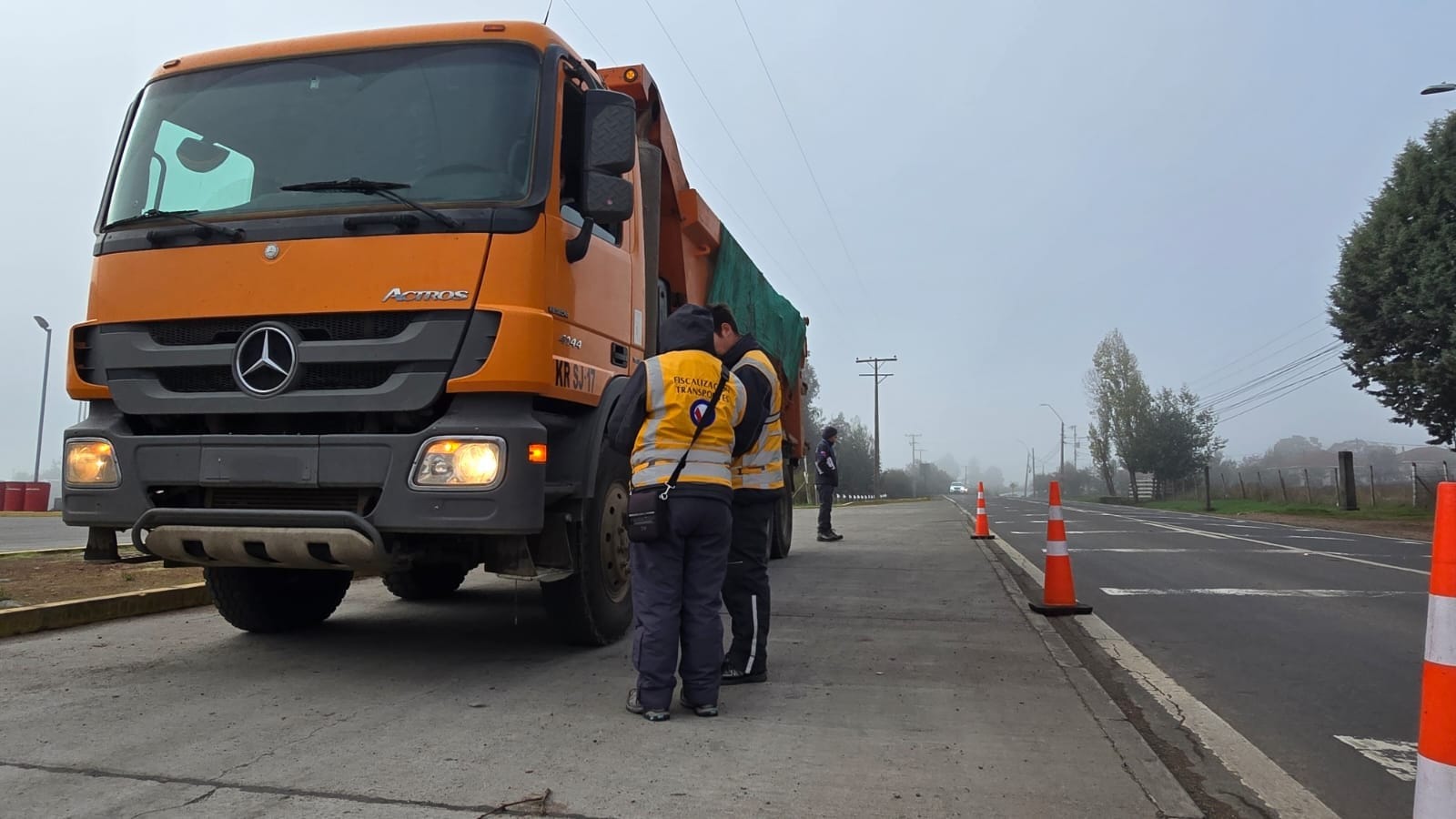 Más de 150 camiones sorprendidos incumpliendo normas en Ñuble