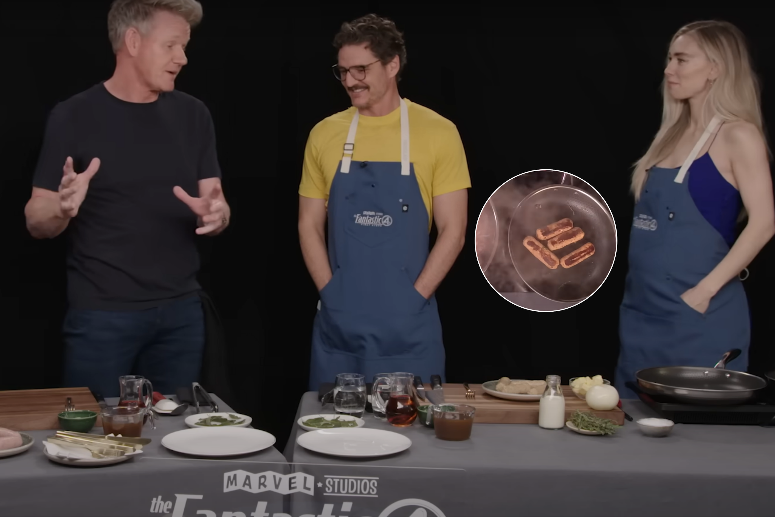 La longaniza de Chillán conquista Hollywood: Pedro Pascal la probó con Gordon Ramsay