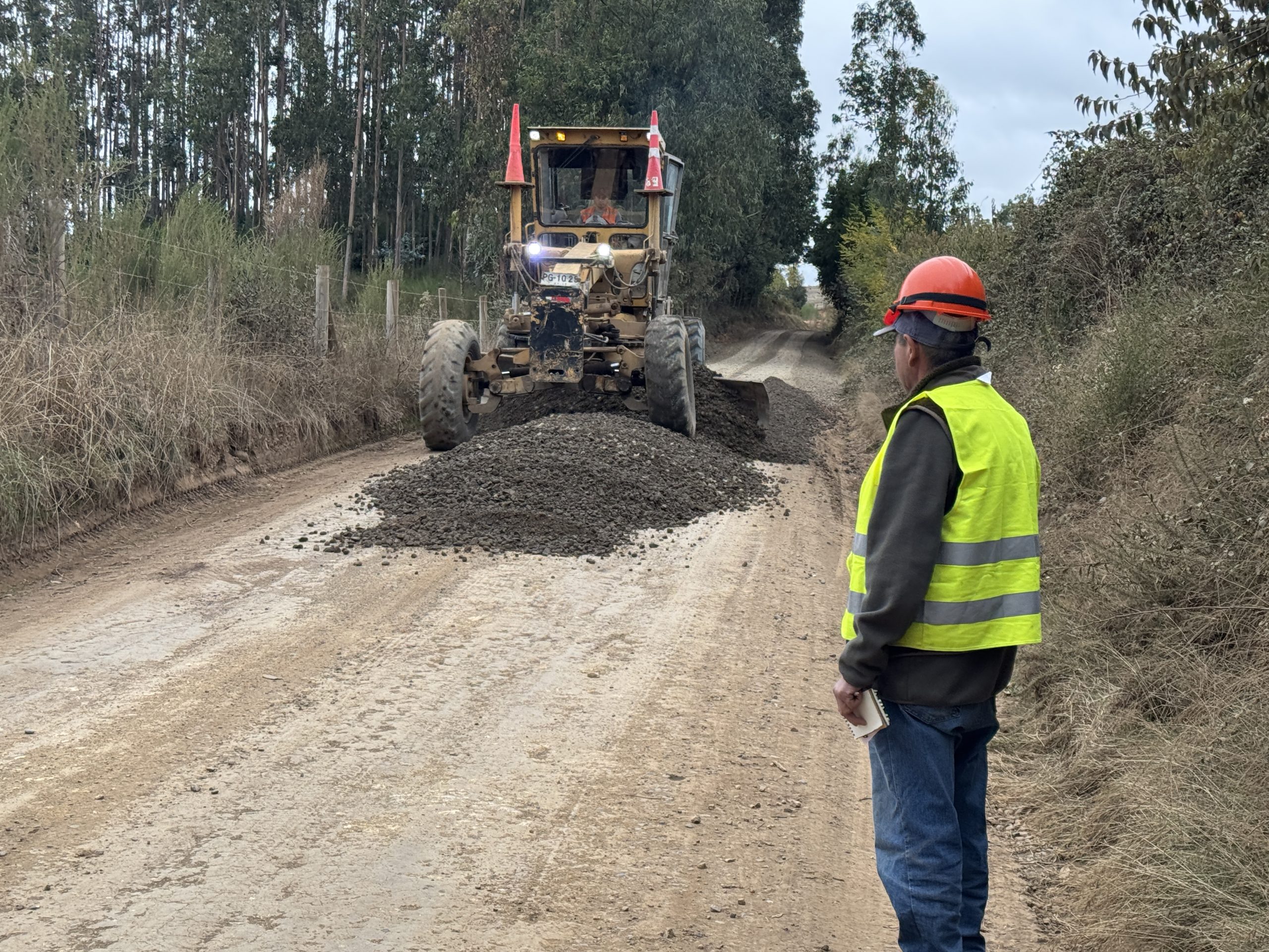 Municipios de El Carmen y Coihueco podrán intervenir caminos administrados por Vialidad