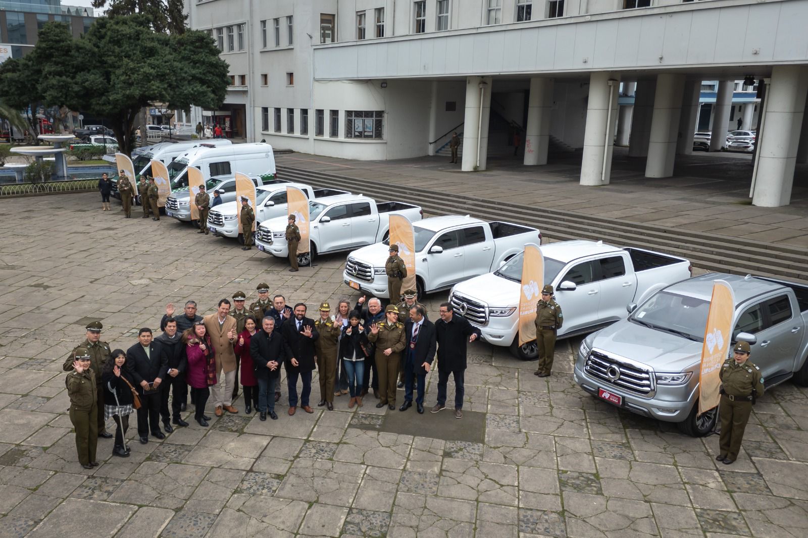 Chillán suma nuevos vehículos para Carabineros