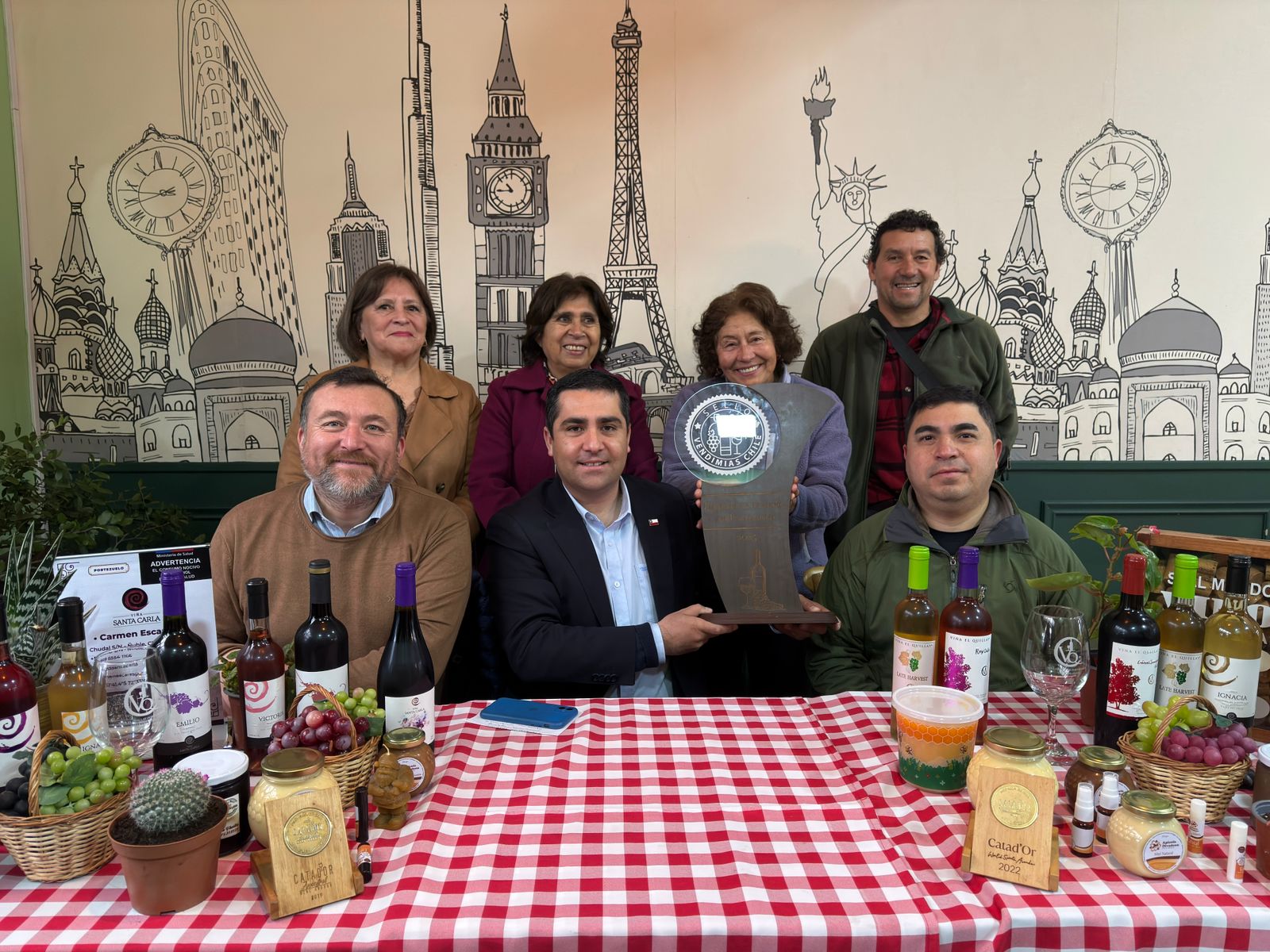 Portezuelo es reconocida como la única comuna de Ñuble con el sello nacional “Vendimias de Chile”
