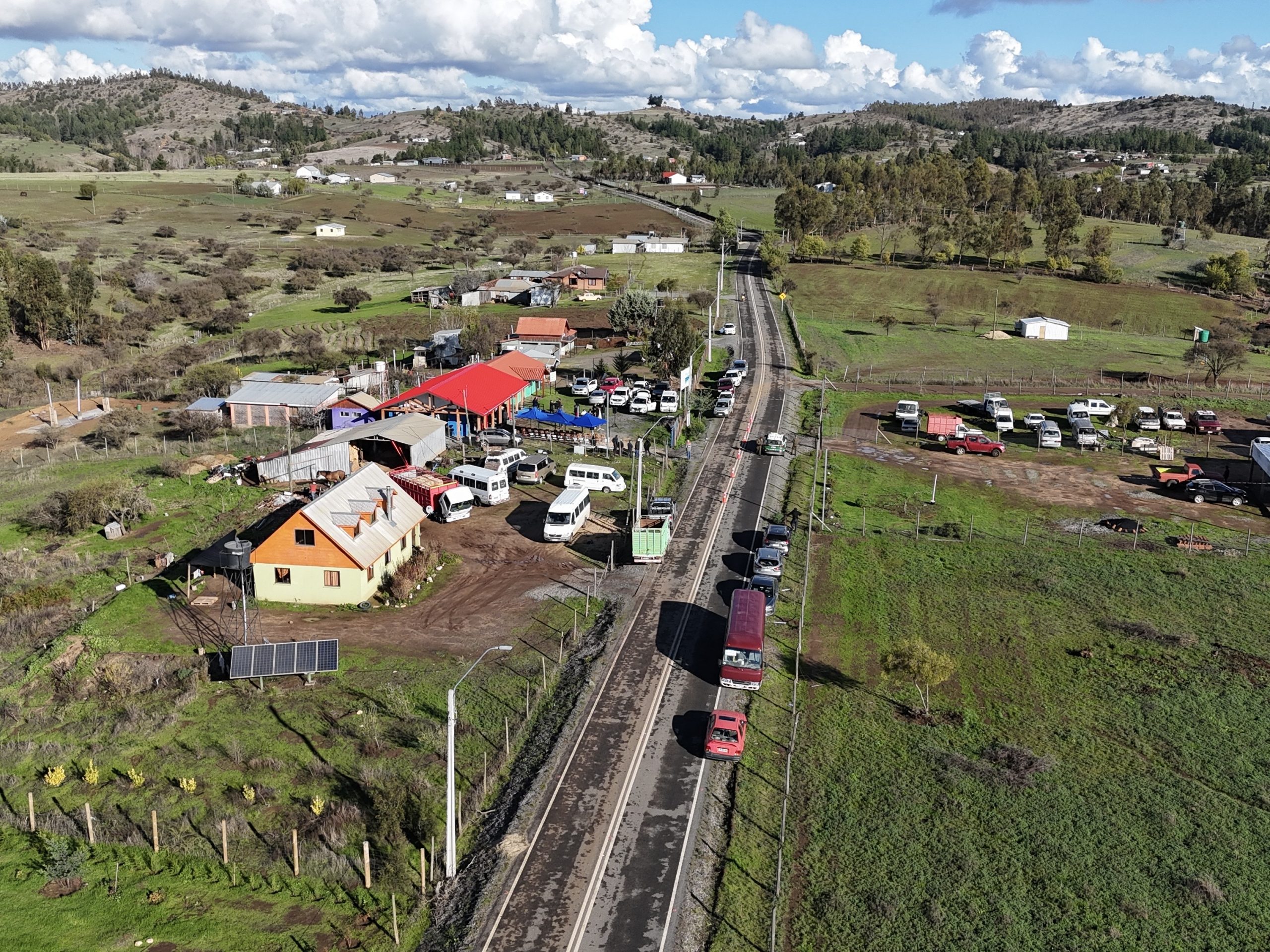 MOP inaugura pavimentación del camino a Quirao en Ninhue beneficiando a 300 familias