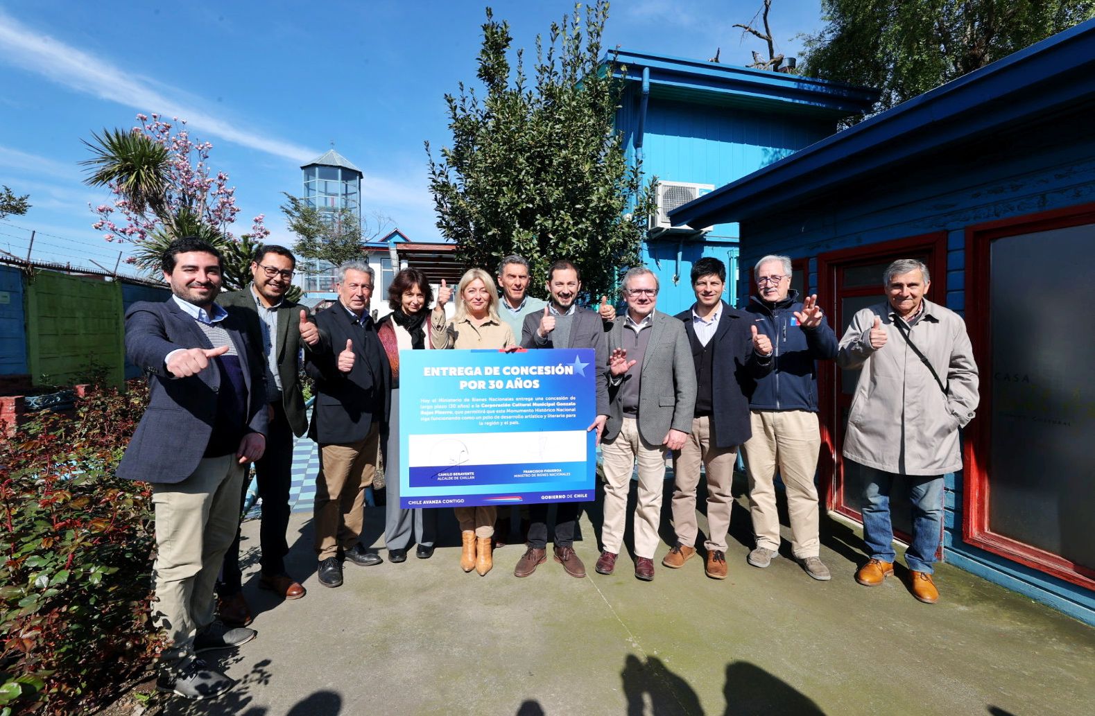 Casa de Gonzalo Rojas en Chillán seguirá funcionando 30 años más gracias a concesión de Bienes Nacionales