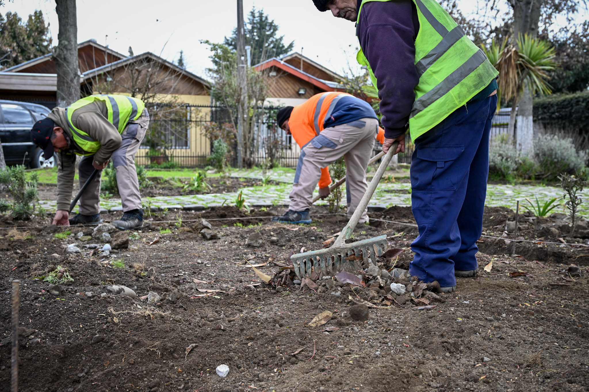 Municipio remodela espacio público para la comunidad de Los Castaños