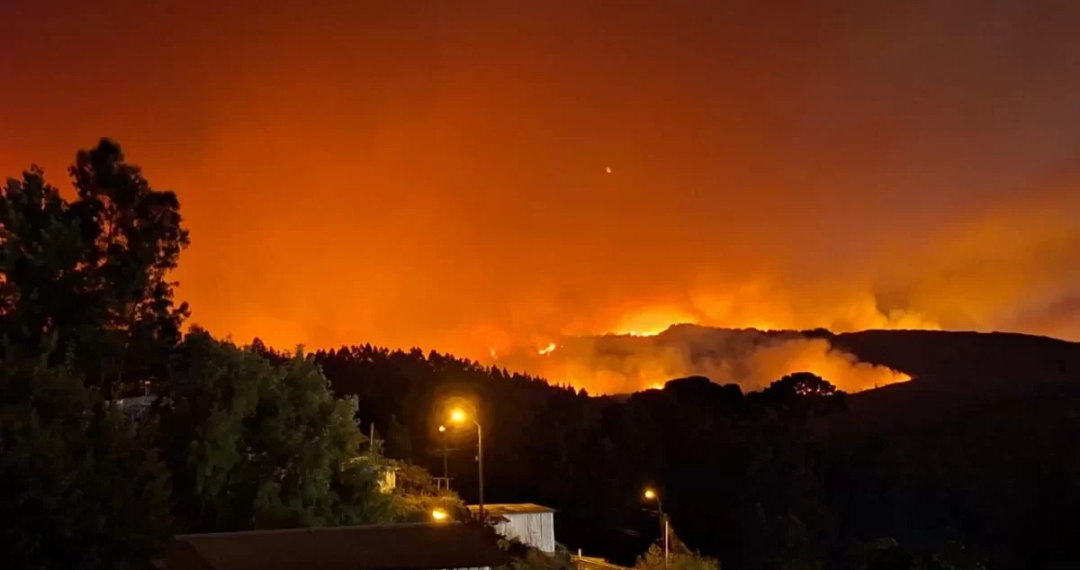 Declaran Alerta Sanitaria en Ñuble por impacto de incendios forestales en la salud