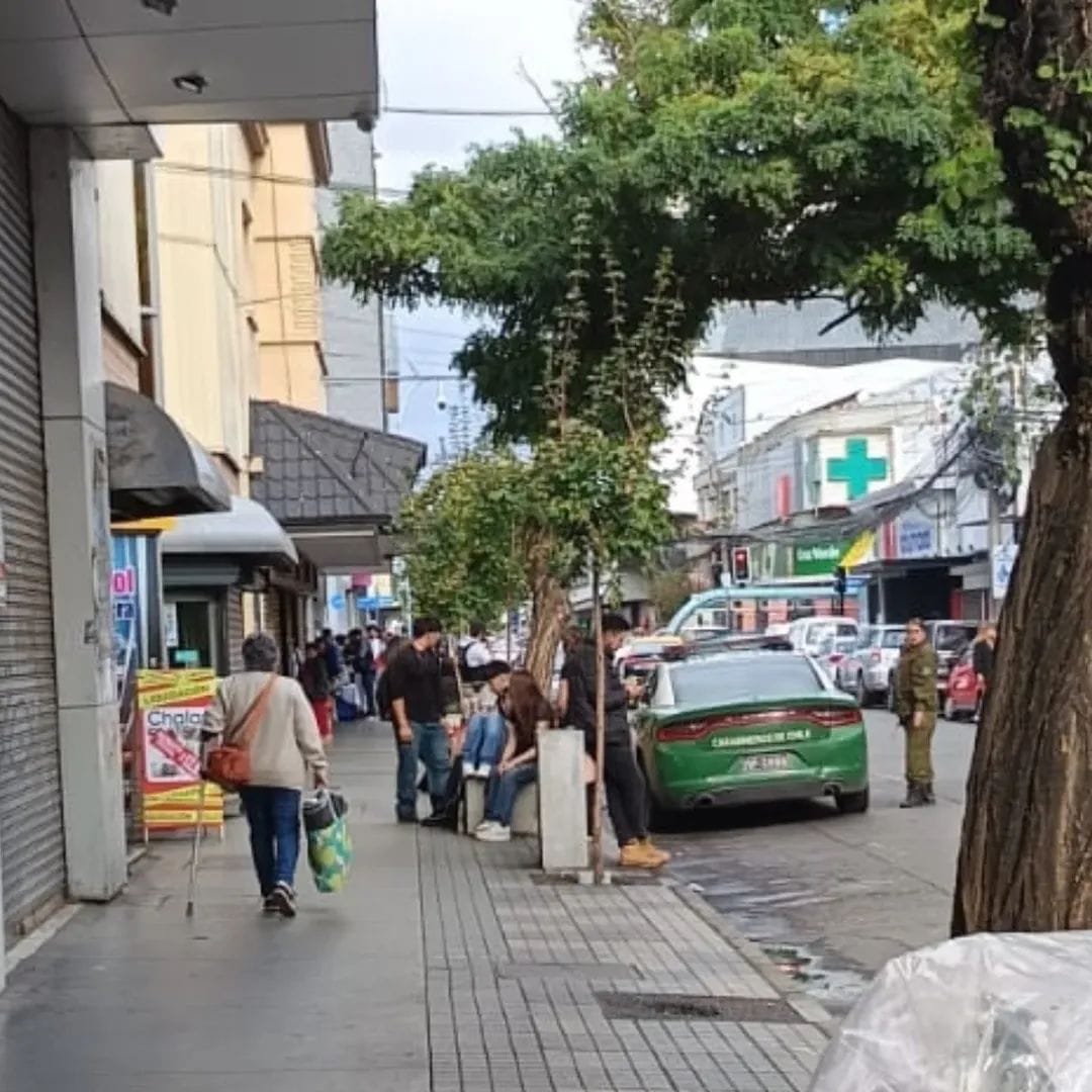 Los arrestaron en la mañana y en la tarde robaron una joyería en Chillán