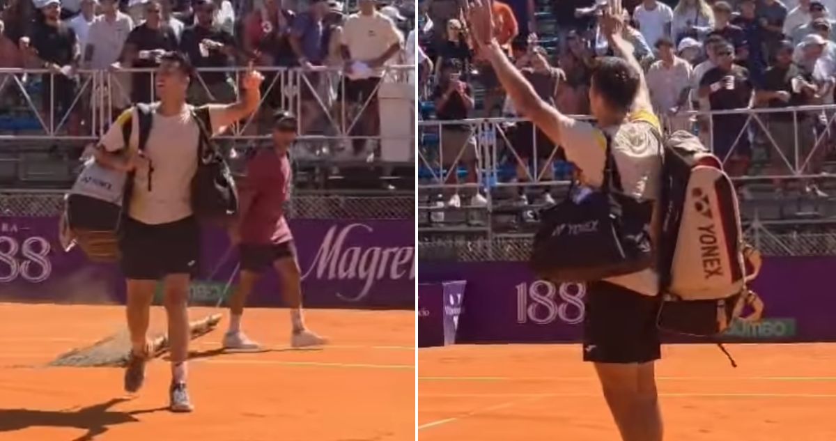Tomás Barrios calló a los brasileños tras un final caliente en el ATP