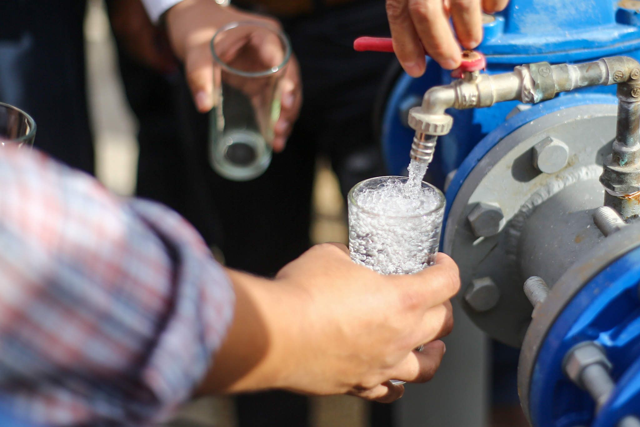 San Carlos inauguró nuevo sistema de Agua Potable Rural en San Luis de Arizona que beneficia a 189 familias