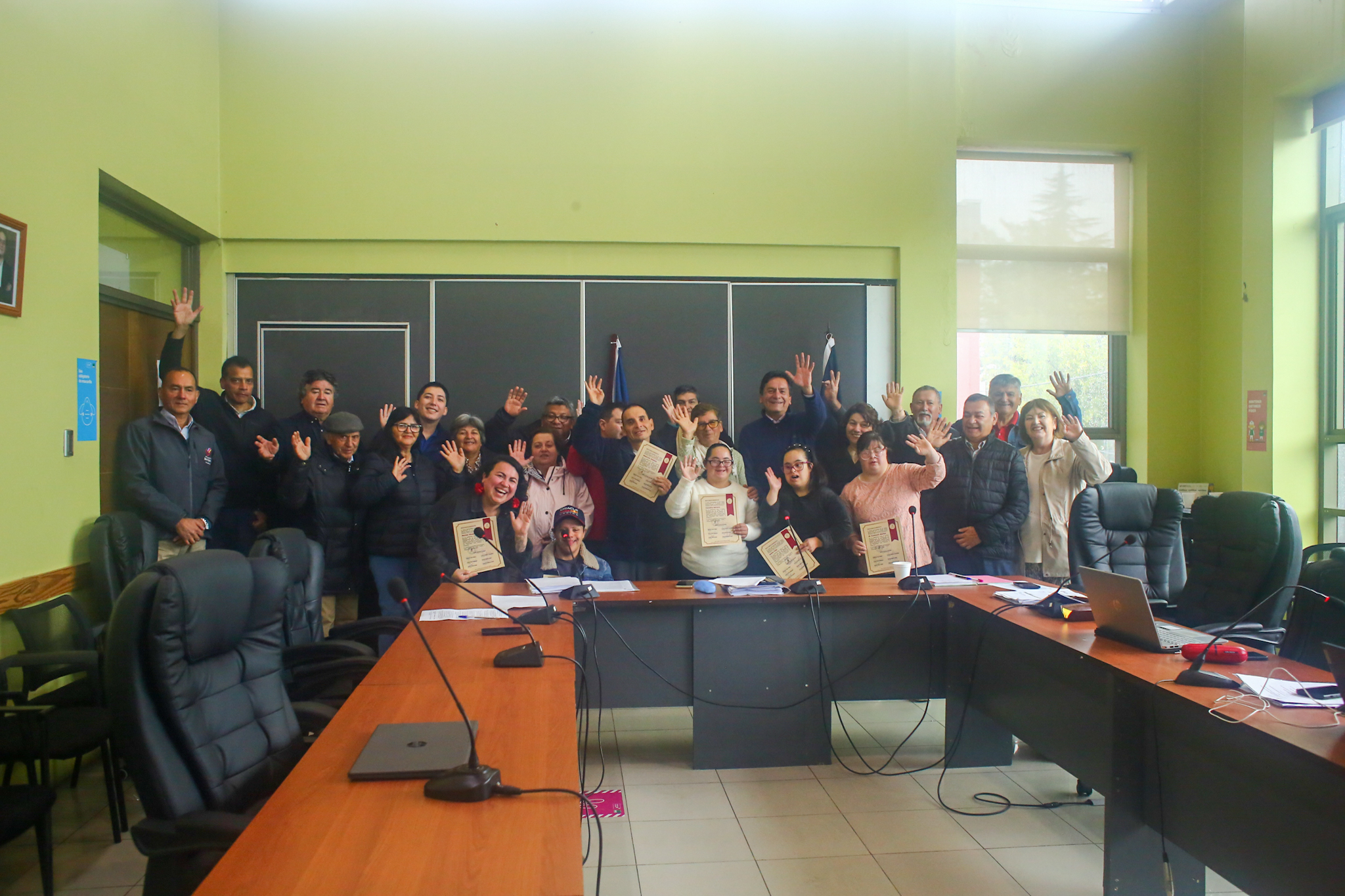 Concejo Municipal de San Carlos recibe a jóvenes de la Agrupación Down en jornada marcada por la inclusión y la participación
