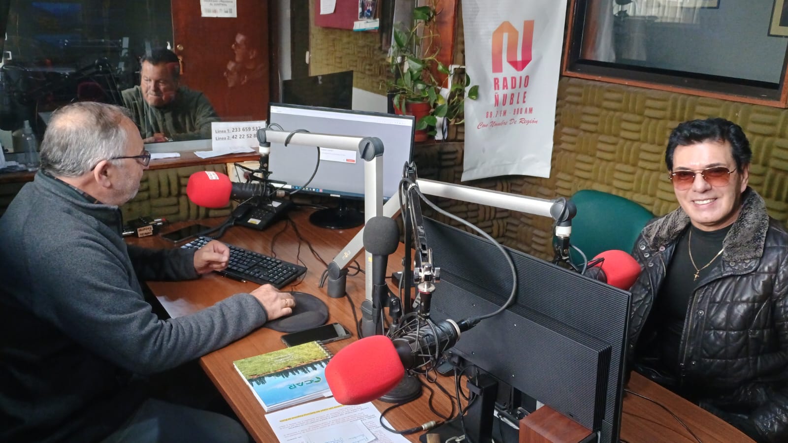 Sebastian Montero saluda a Radio Ñuble en su aniversario