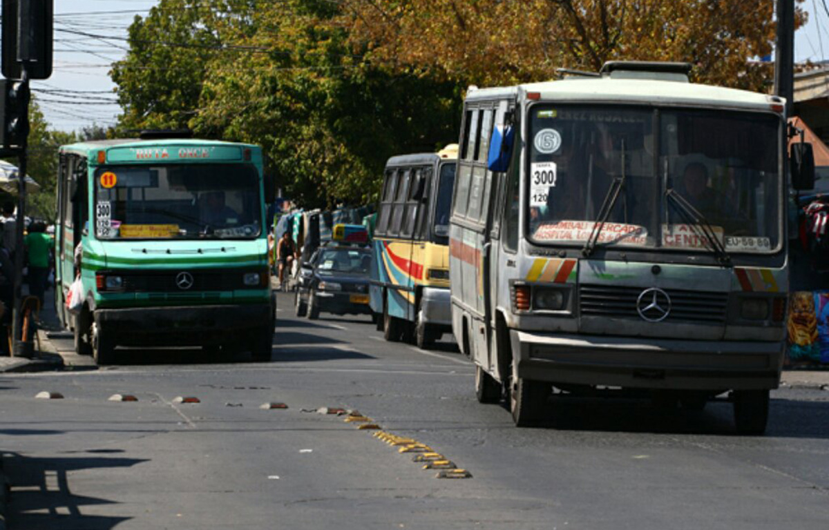 Baja de micros en Chillán genera complicaciones pero sin paro total