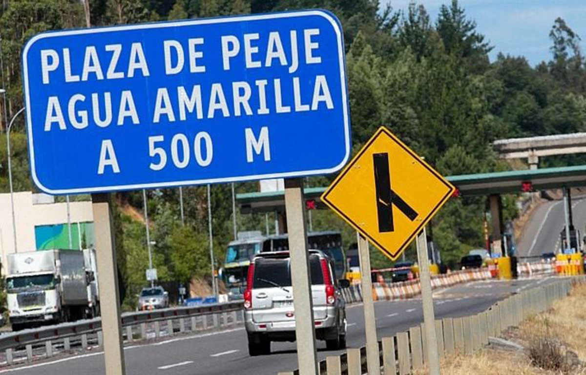 Cortes por instalación de TAG provocan desvíos y afectan tránsito en Autopista del Itata