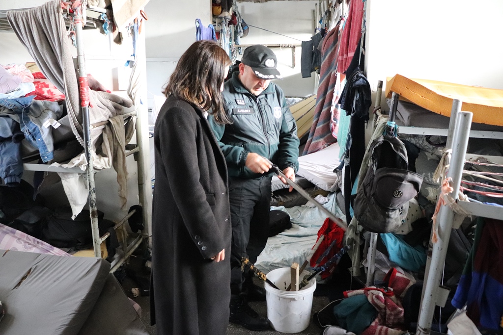 Gendarmería Ñuble realizó allanamiento preventivo en el CCP de Chillán