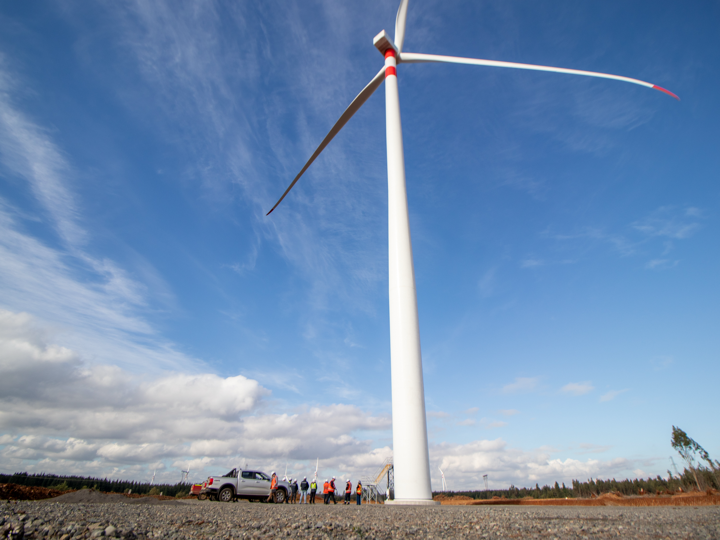 Primer parque eólico abre camino para consolidar a Ñuble como referente en energía renovable