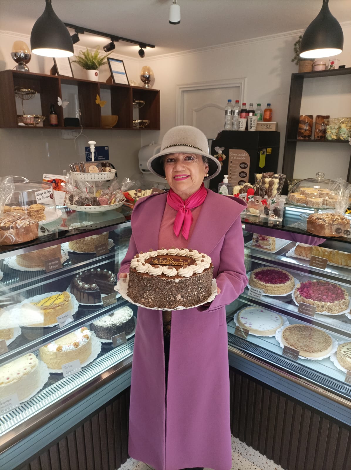 Cuarta ganadora de la Torta de Aniversario de Radio Ñuble
