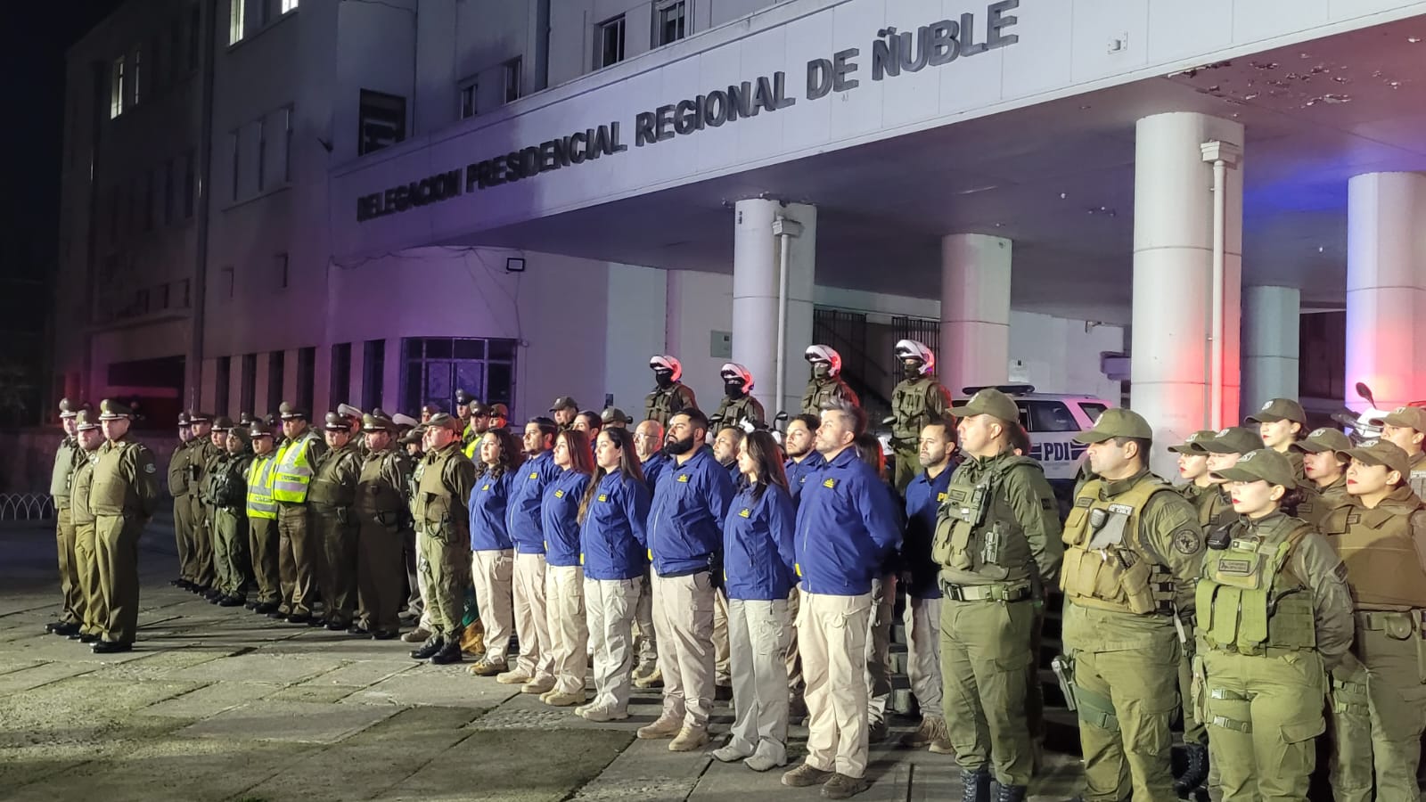 Cerca de 60 detenidos dejan últimos operativos policiales en Ñuble.