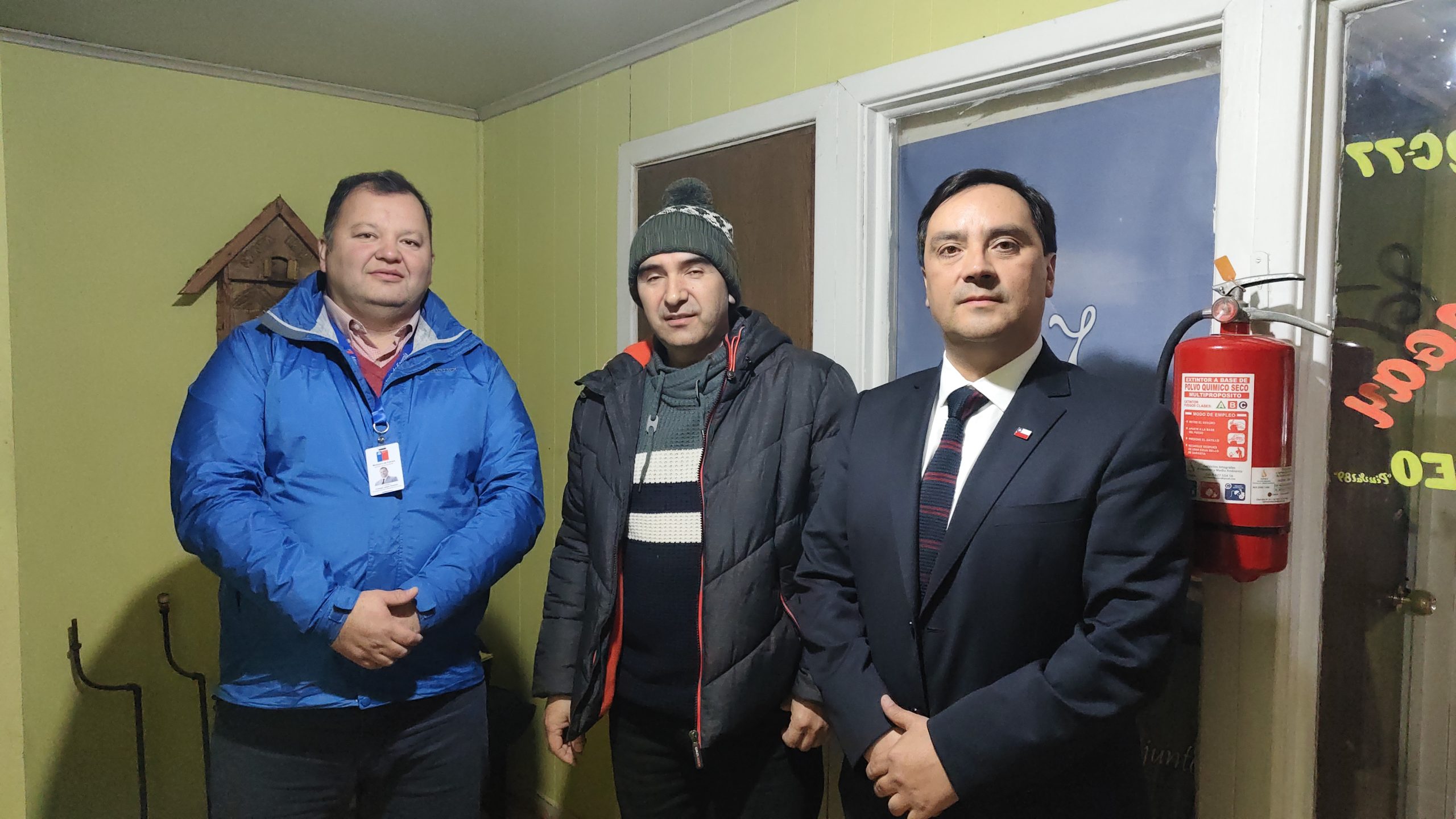 Seremis de Gobierno y Energía, Marco Muñoz y Cristian Jaque, recorrieron Yungay, El Carmen y Bulnes.