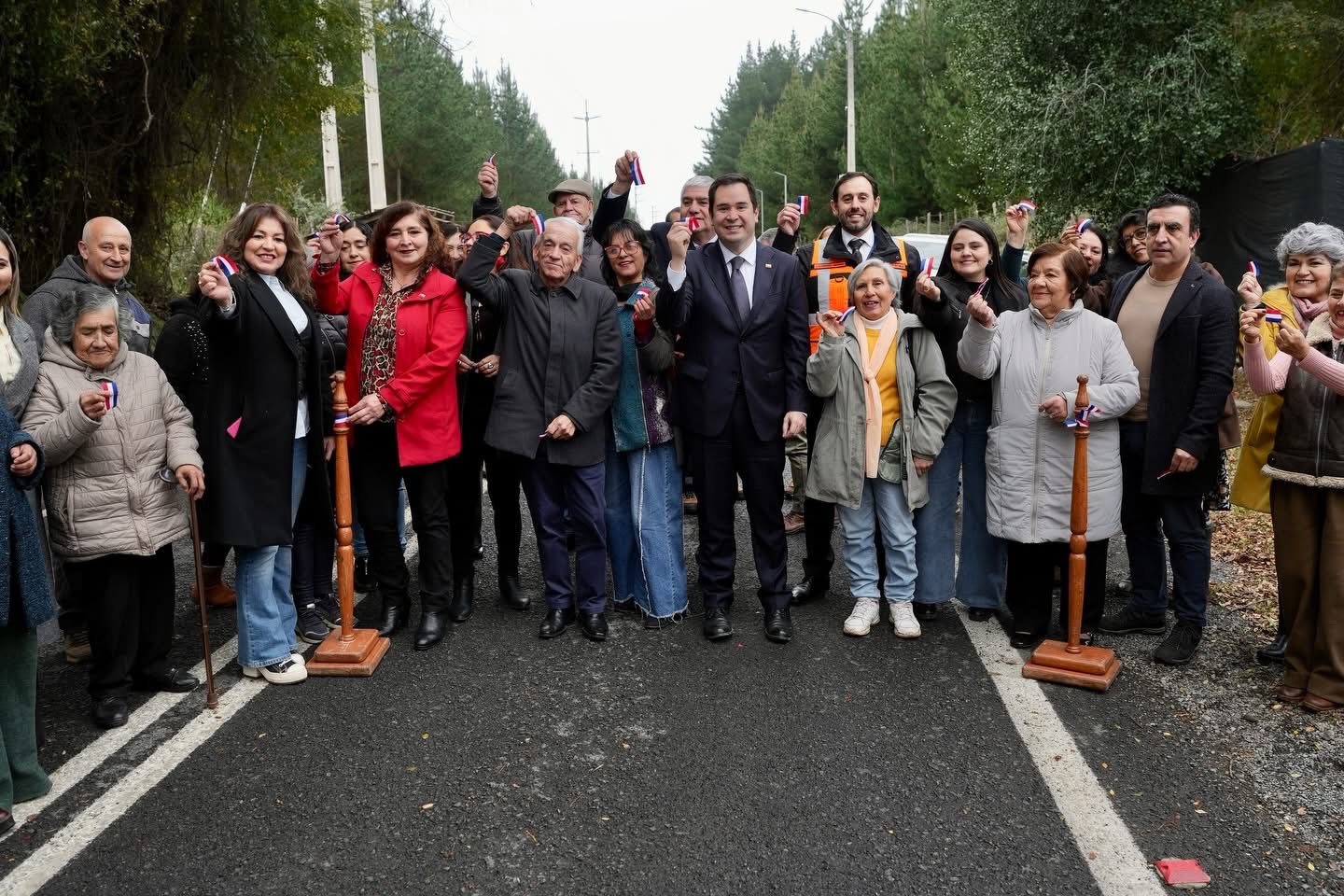 MOP inaugura pavimentación de 8,8 km de ruta precordillerana en Yungay.