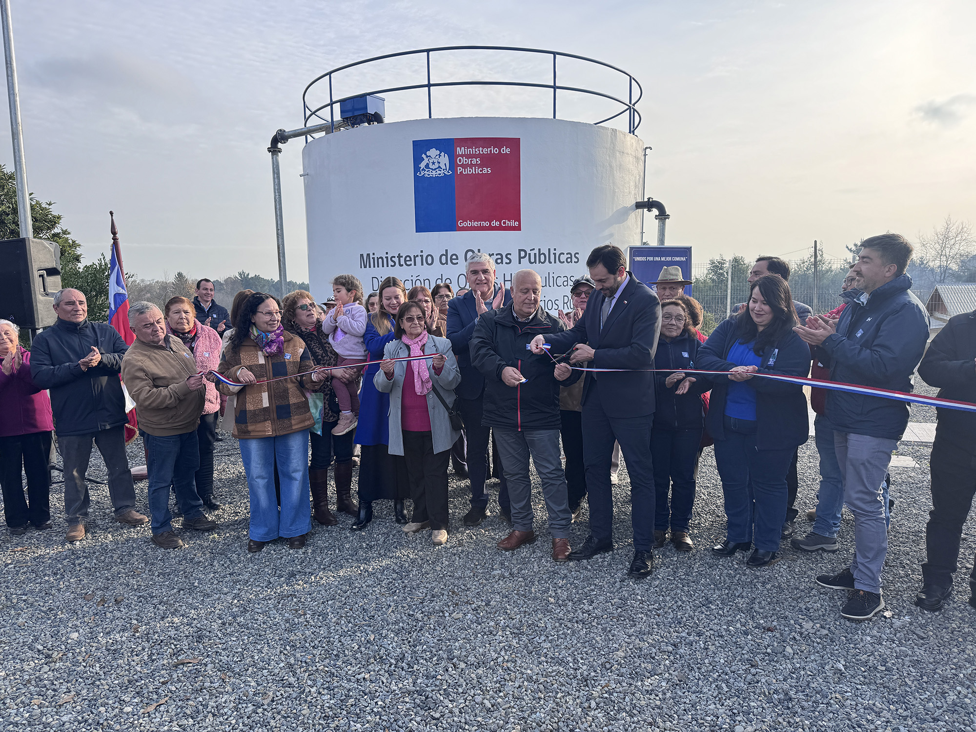 San Miguel en San Ignacio inaugura moderno sistema de agua.