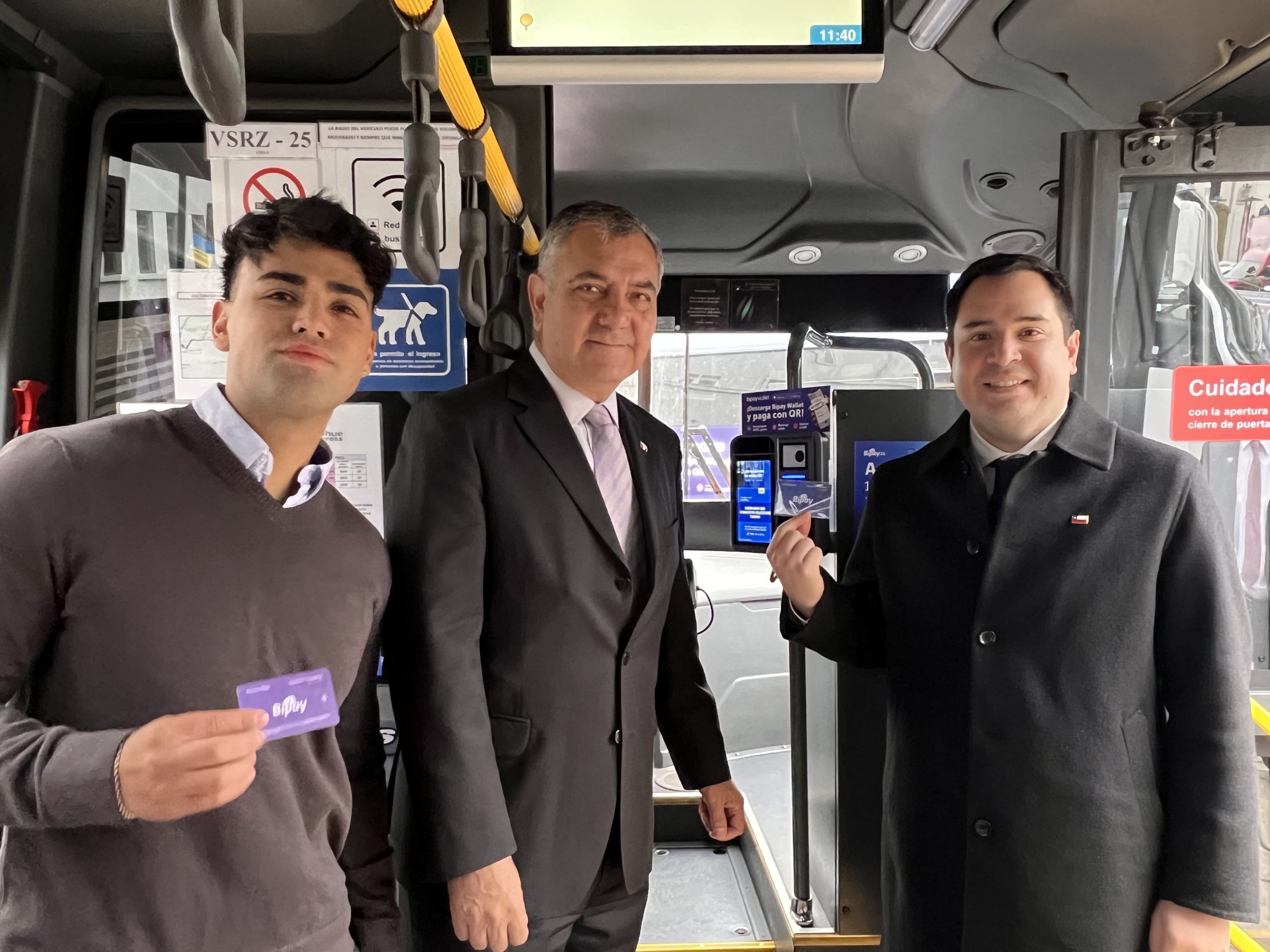 Coihuexpress inicia el primer recorrido rural con pago electrónico en la Región de Ñuble.