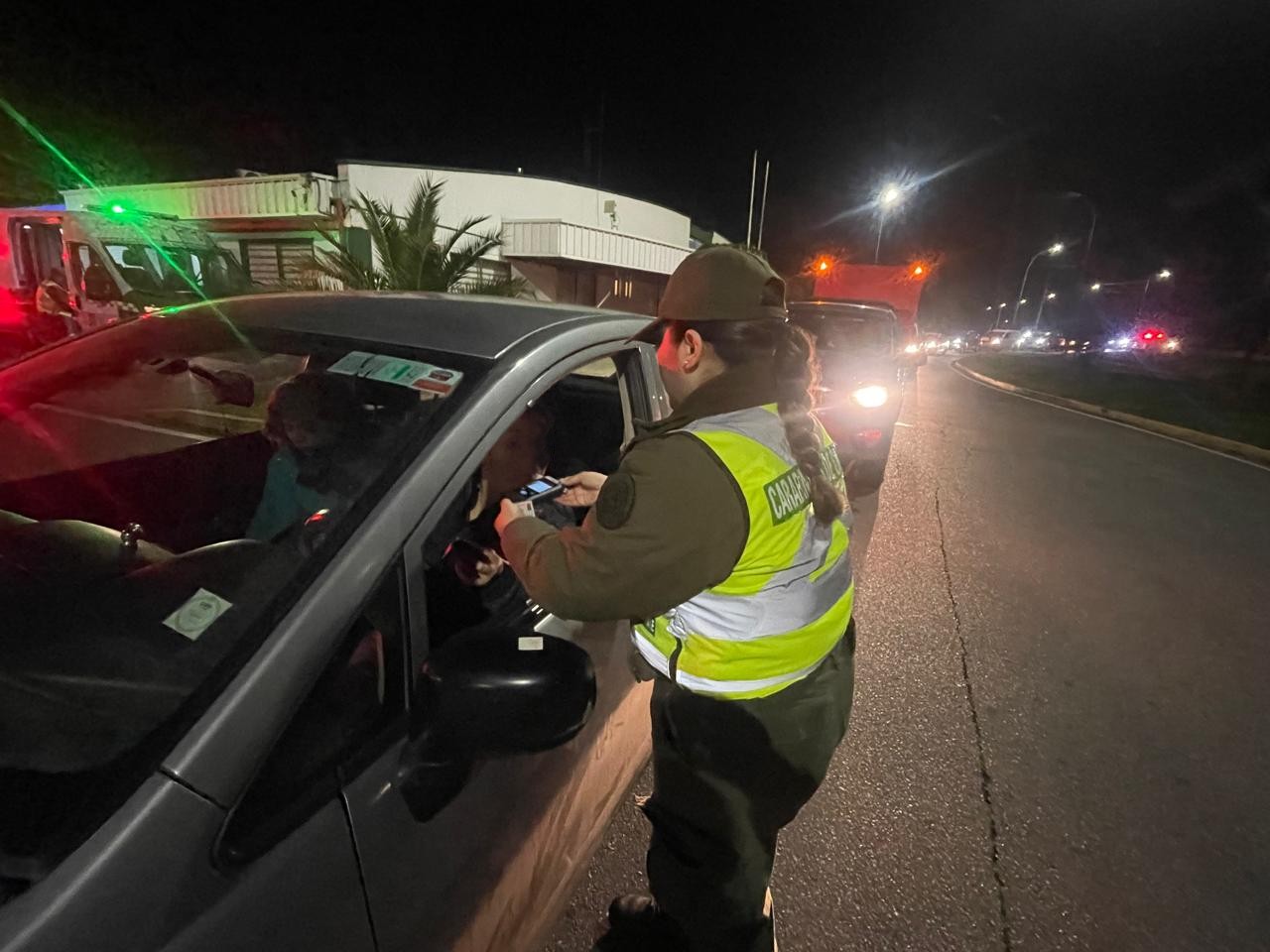 Ñuble: 3 conductores detenidos en operativo “Tolerancia Cero” en Pemuco y San Nicolás