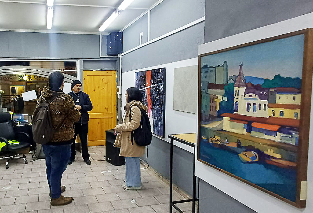 El pincel del Calle-Calle llega a la Sala de Arte Mercado