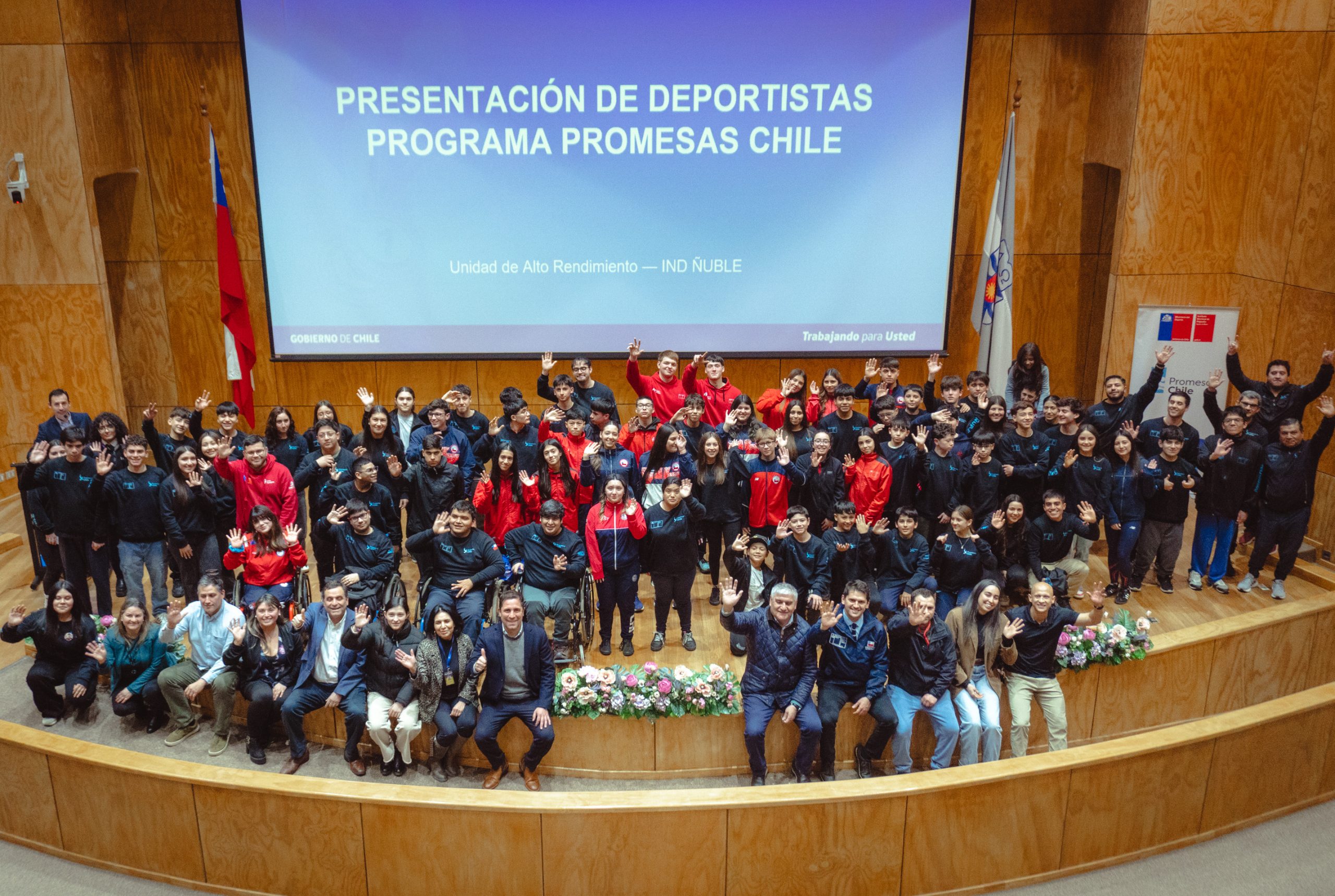 91 deportistas locales buscan llegar al alto rendimiento con el apoyo de Promesas Chile