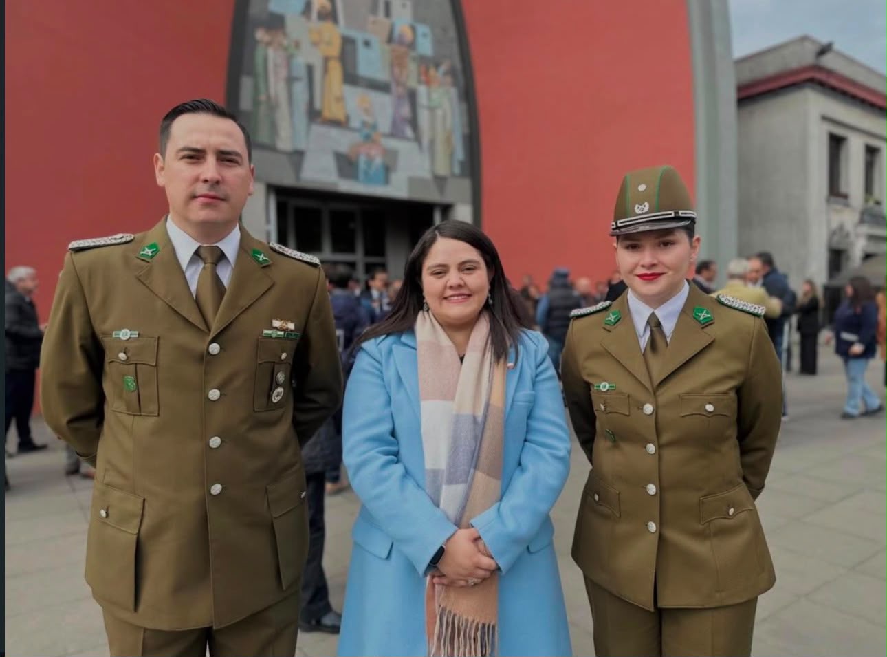 Diputada Sara Concha valora plan de fortalecimiento a carabineros.