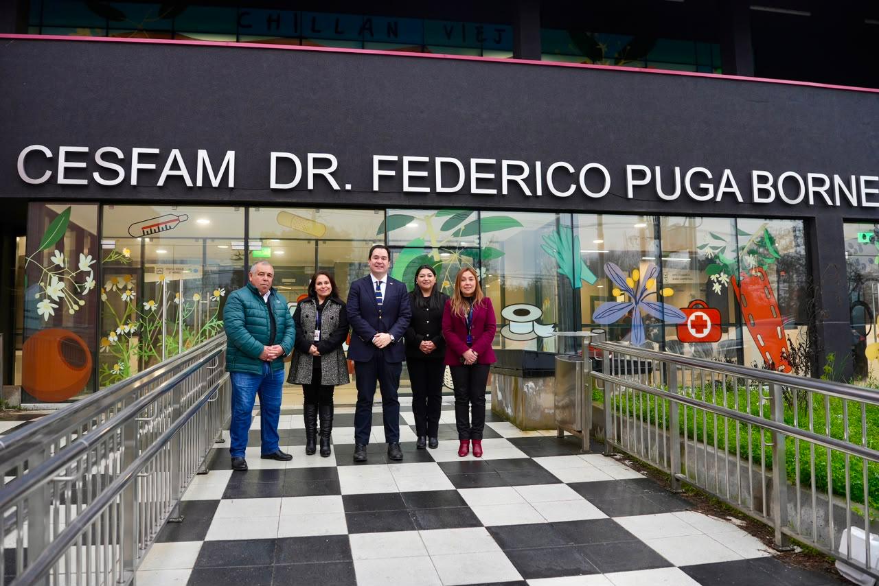 Delegado Presidencial verifica estado del Cesfam Federico Puga, ad portas de su entrada en funcionamiento.