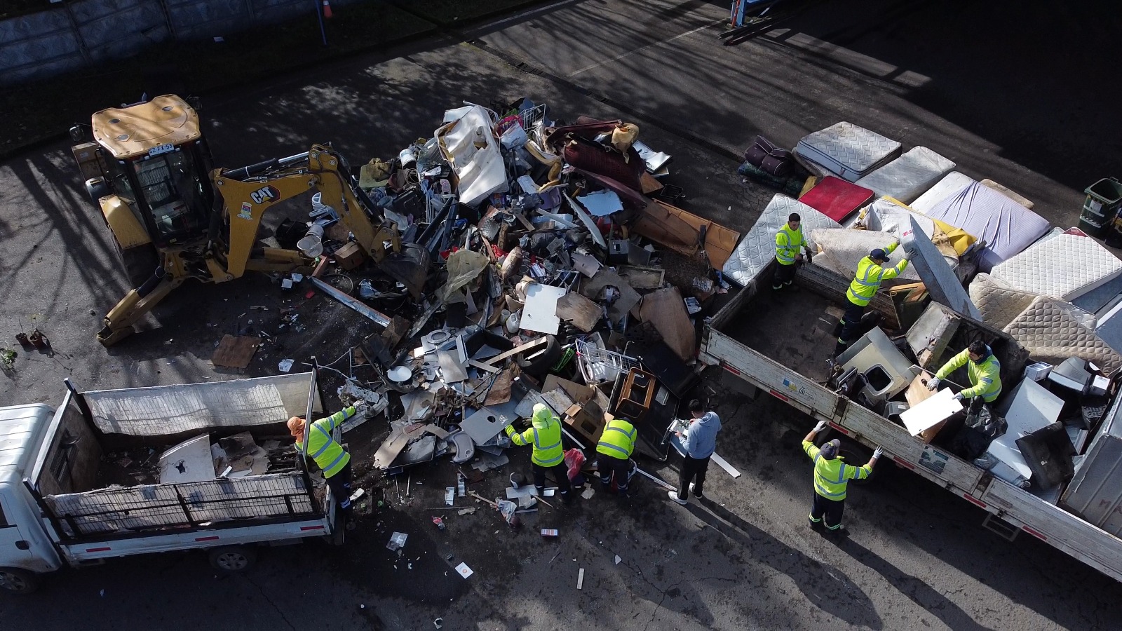 Más de 26 toneladas de residuos fueron retiradas durante junio en Operativos de Cachureos realizados en San Carlos