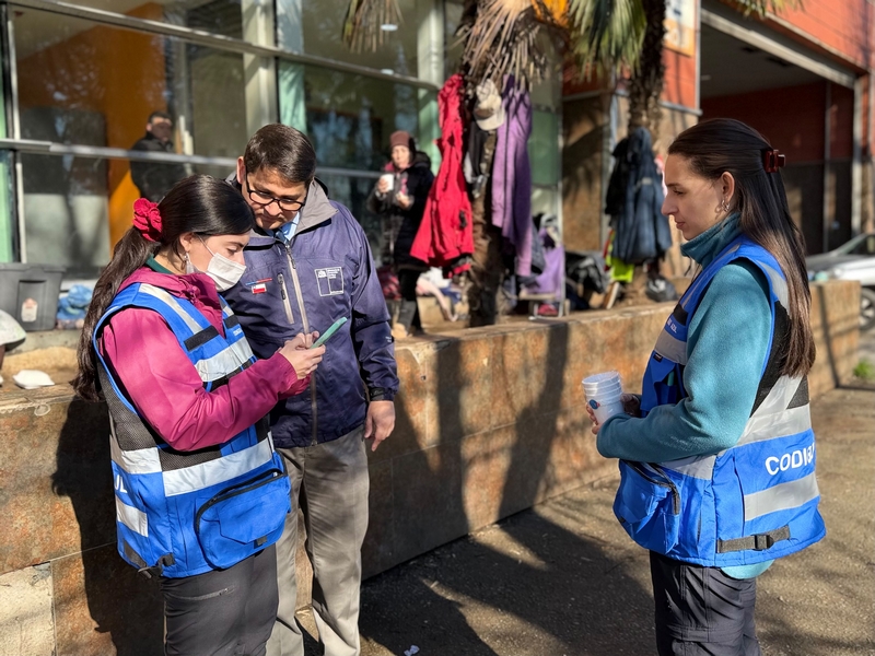 Gobierno activa Código Azul en Chillán por sistema frontal y bajas temperaturas