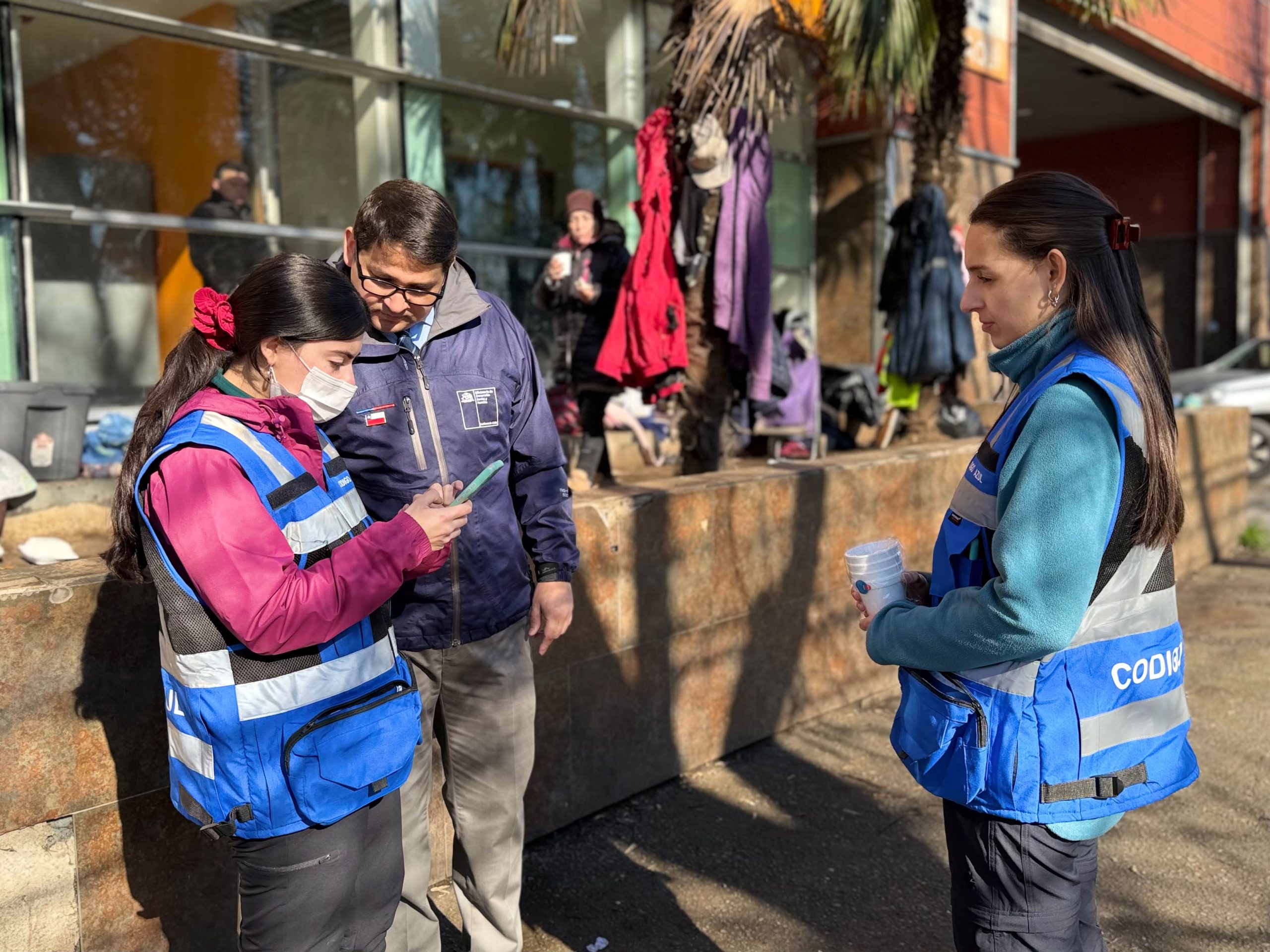 Código Azul se activa en Chillán ante bajas temperaturas.