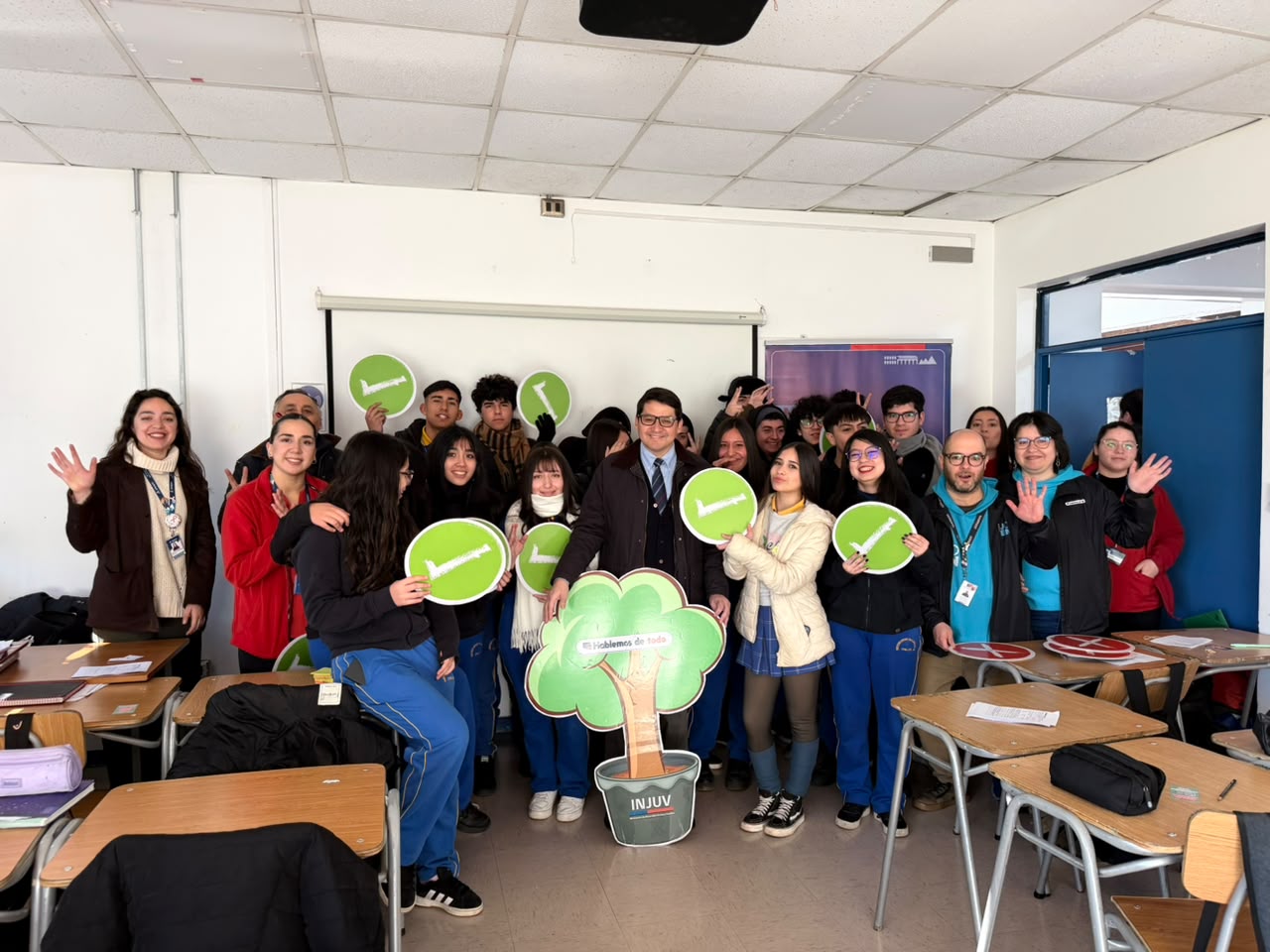 Ñuble conmemora el Día Internacional de la Juventud promoviendo la participación de las y los jóvenes.