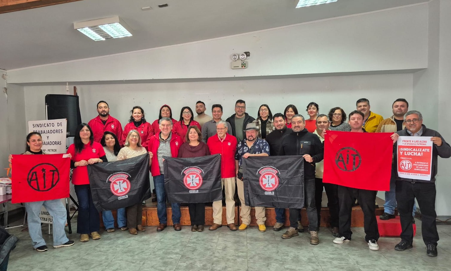 CONFETSACH realiza exitosa 1era Escuela Formativa Sindical de la Zona Sur en Concepción.