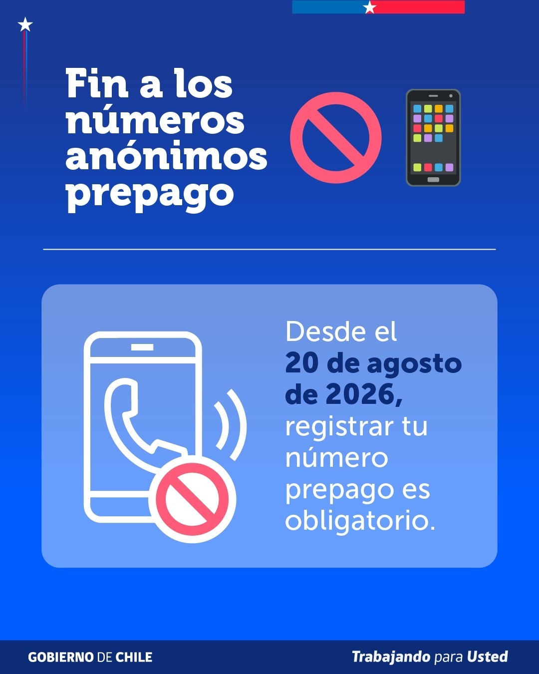 Fin a los teléfonos anónimos: entra en vigencia el registro obligatorio de números prepago.