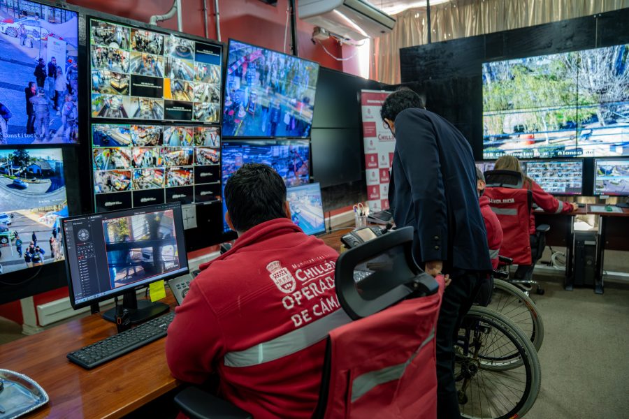 Chillán suma 67 nuevas cámaras de televigilancia para reforzar la seguridad.