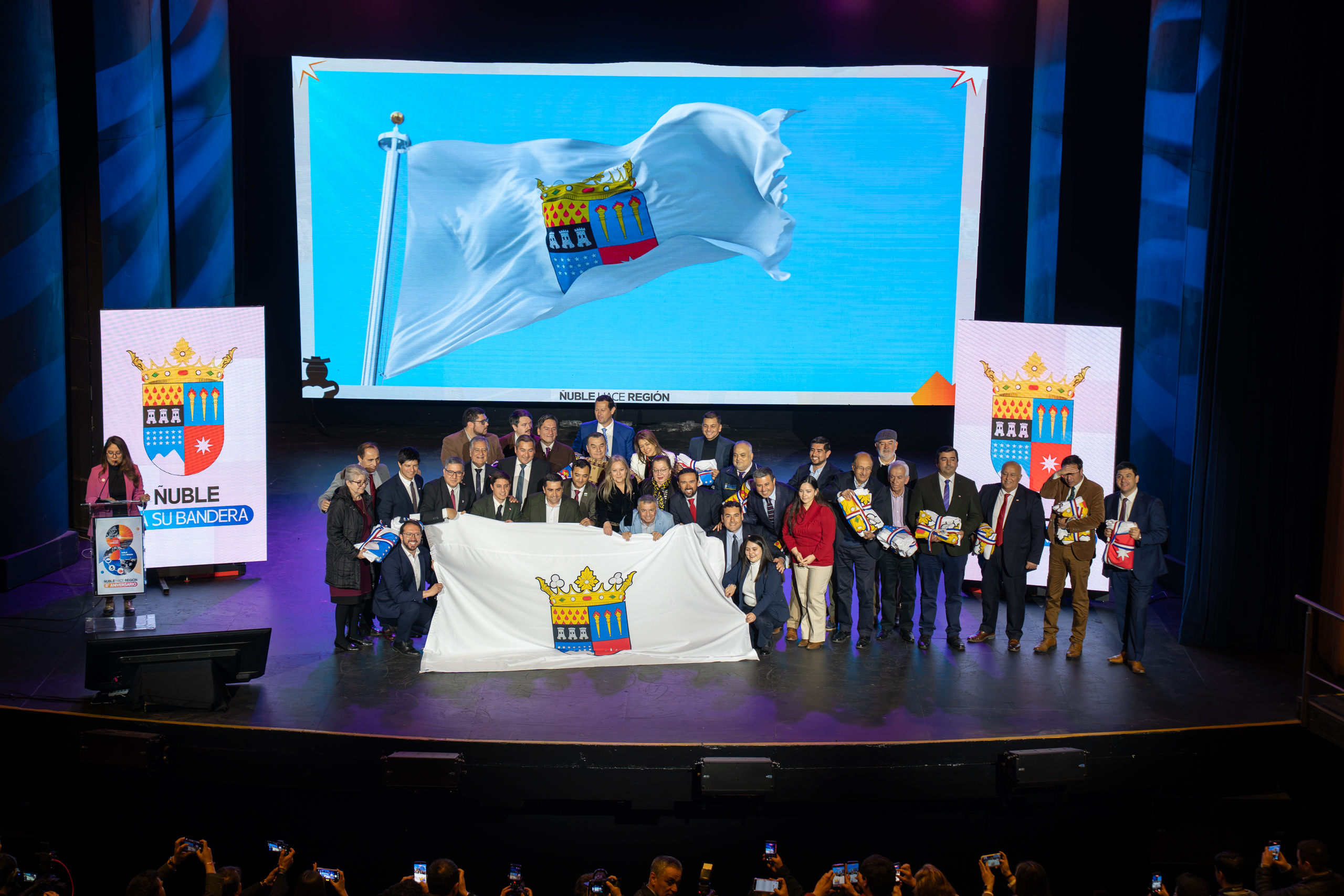 Ceremonia del 8º aniversario de la Región: «Nuestra identidad es nuestra mayor fortaleza»